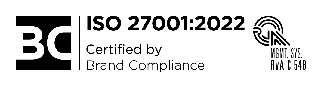 ISO 27001 certification badge